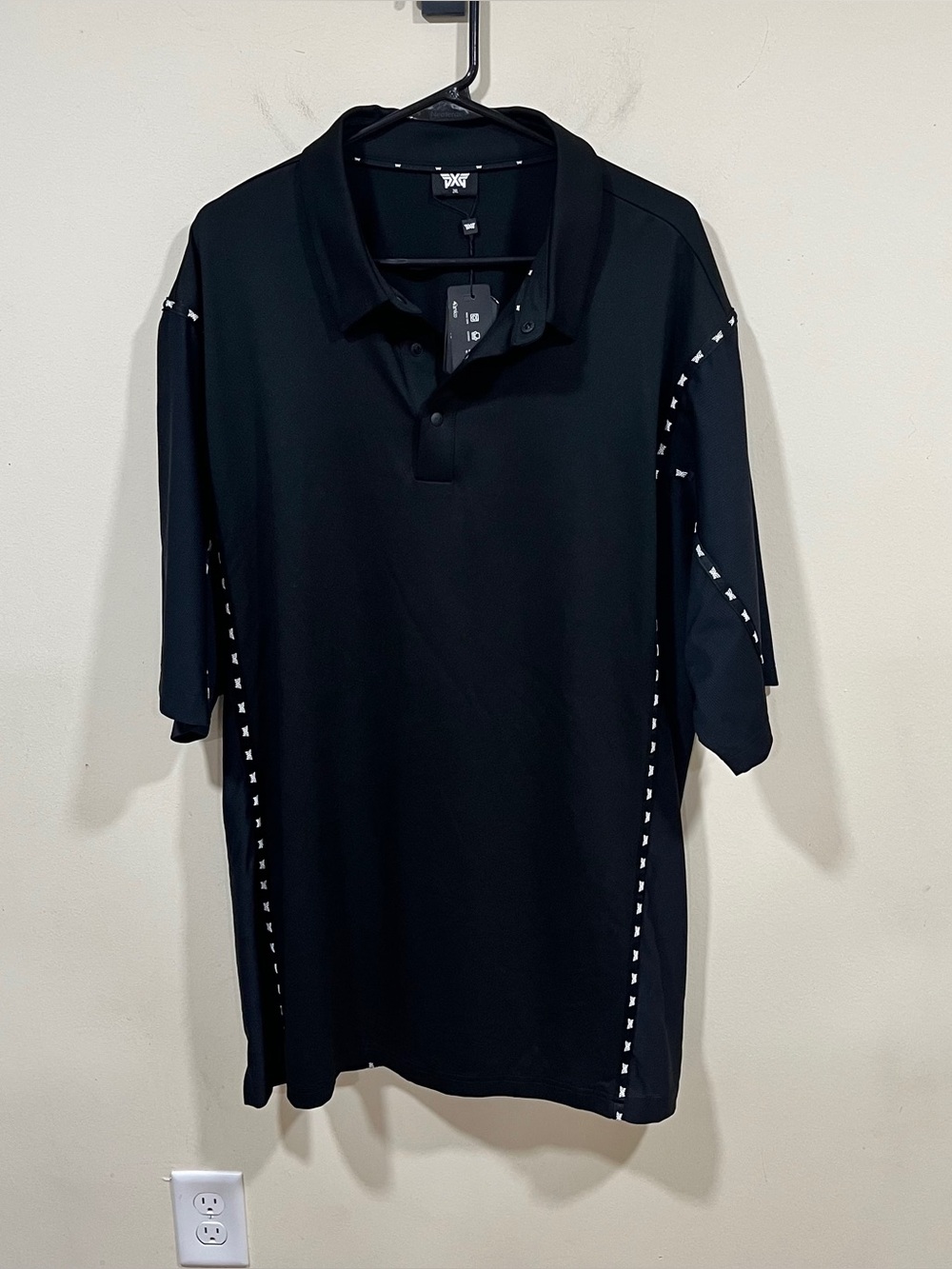 NWT PXG (Parsons Xtreme Golf) size 2XL black polo